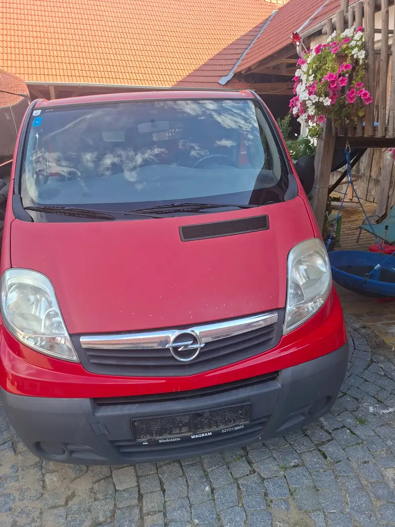 Opel Vivaro Vivaro L1H1 DK 2,5 DTI 2,9t kurz Stand. Standard Rot - 1