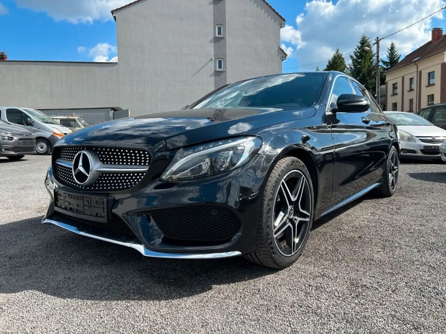 Mercedes-Benz C 250 AMG BT 7G KEYLESS + LANE ASSIST + LEDER Siyah - 1