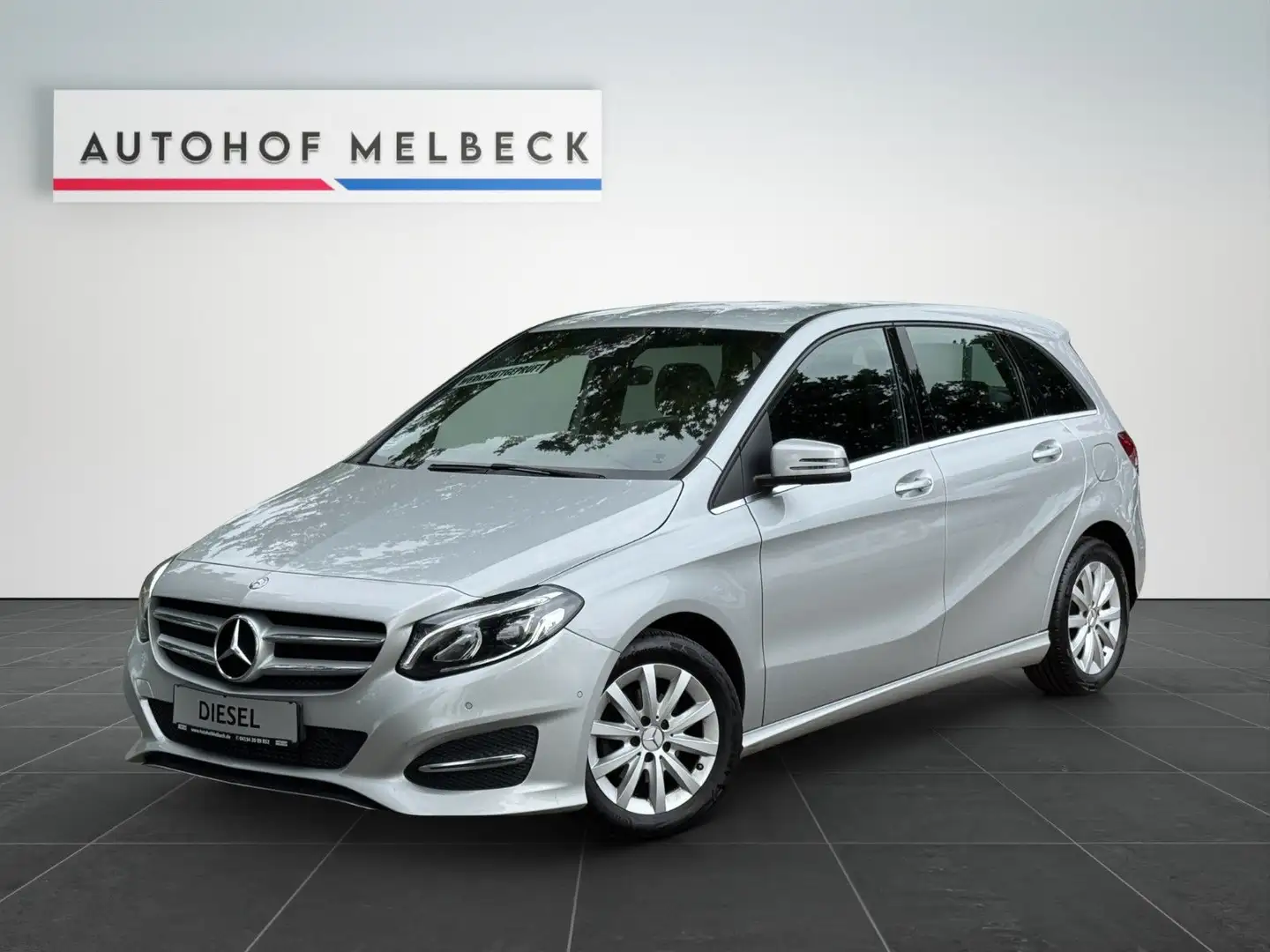 Mercedes-Benz B 180 B180 CDI  *2.HAND*LED*NAVI*PDC*TEMPOMAT* Silber - 1