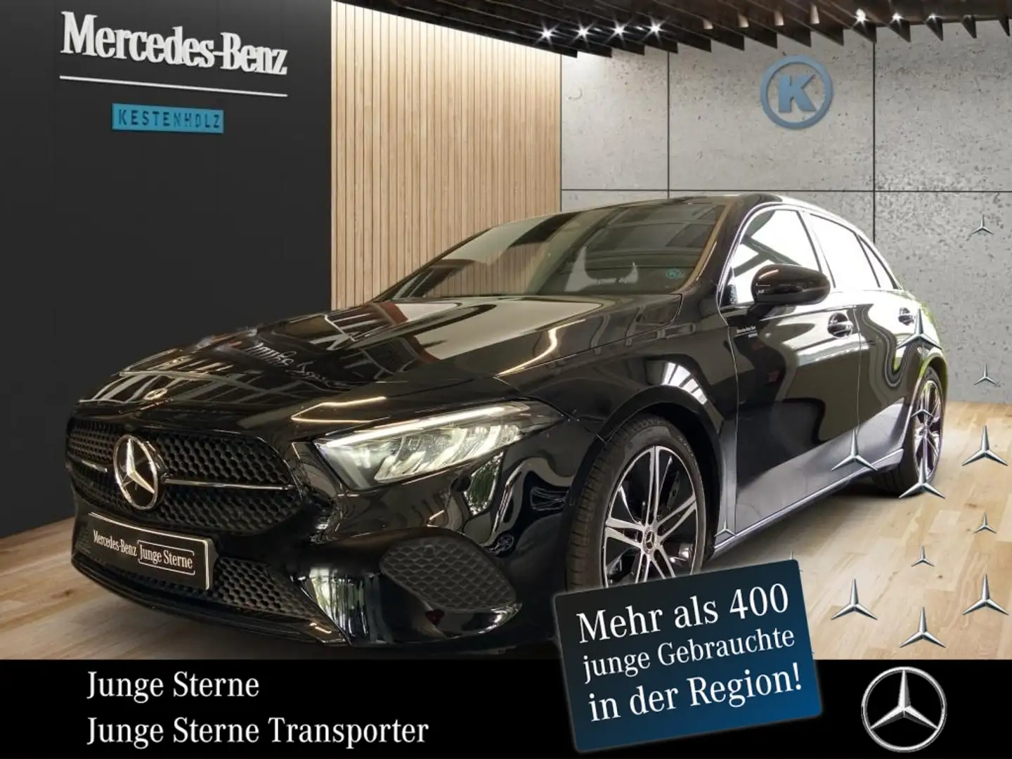 Mercedes-Benz A 180 LED*NIGHT*KAMERA*DISTRONIC*SITZHEIZUNG*NAV Schwarz - 1