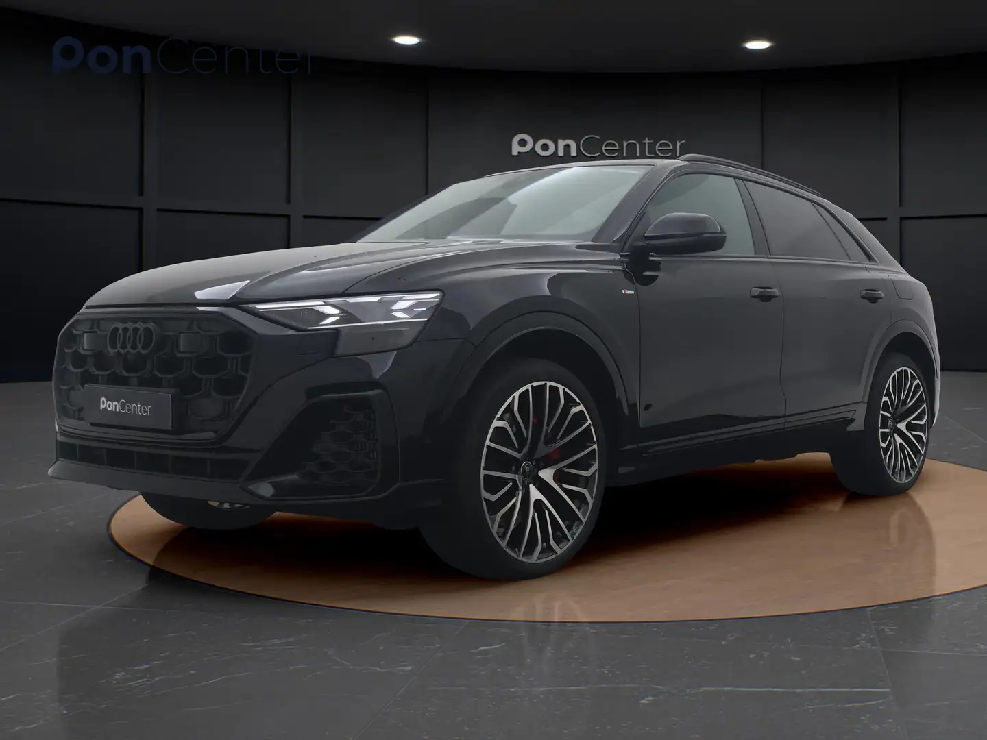 Audi Q8 Pro Line S 55 TFSI e 290 kW / 394 PK Zwart - 1