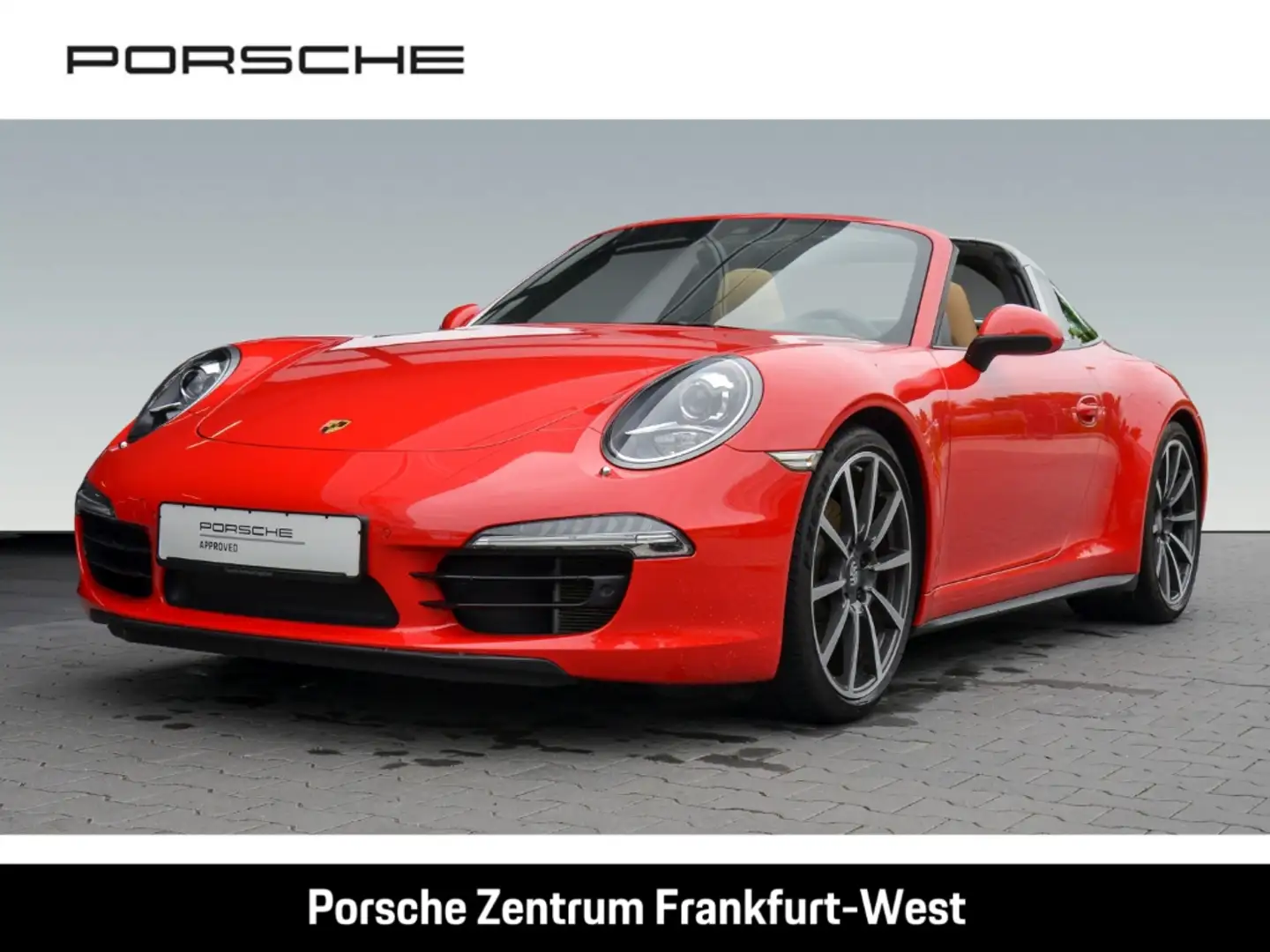 Porsche 991 911 Targa 4S 20-Zoll Multifunktionslenkrad Rouge - 1
