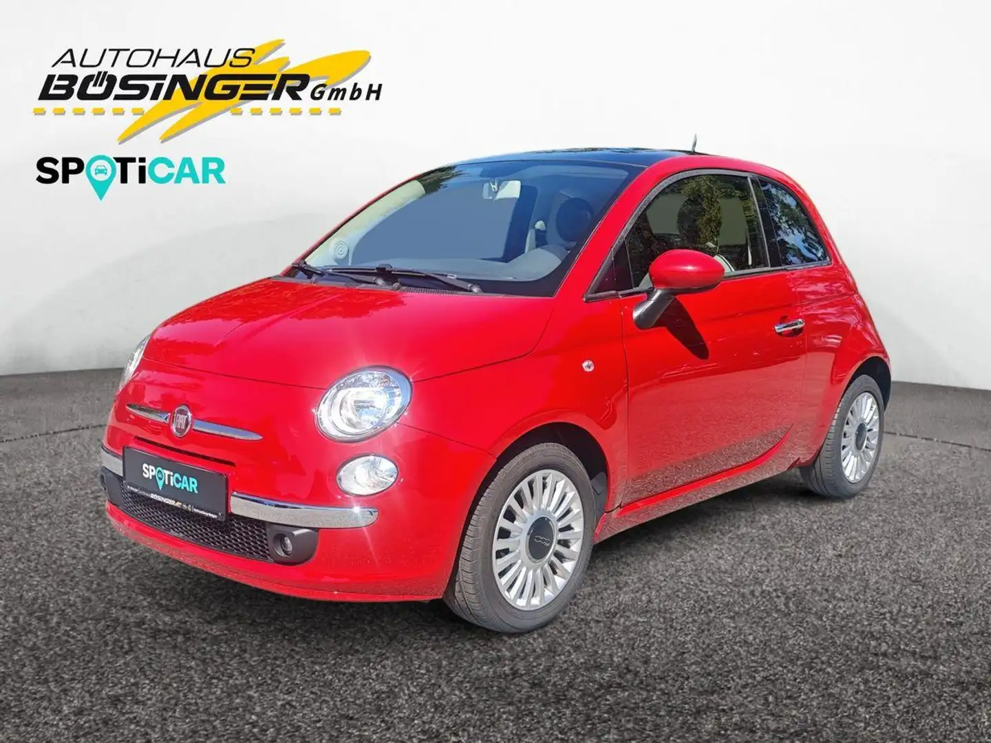 Fiat 500 Lounge TwinAirTurbo / PANO / KLIMA / PDC Rouge - 2