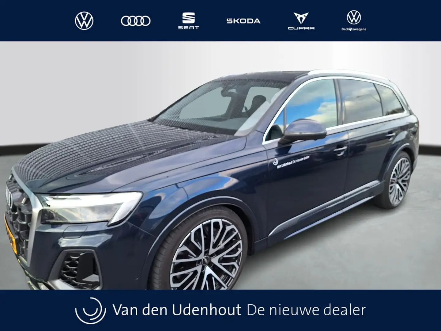 Audi Q7 55 TFSI e 381pk PHEV Quattro Pro Line S / B&O / Pa Blauw - 1