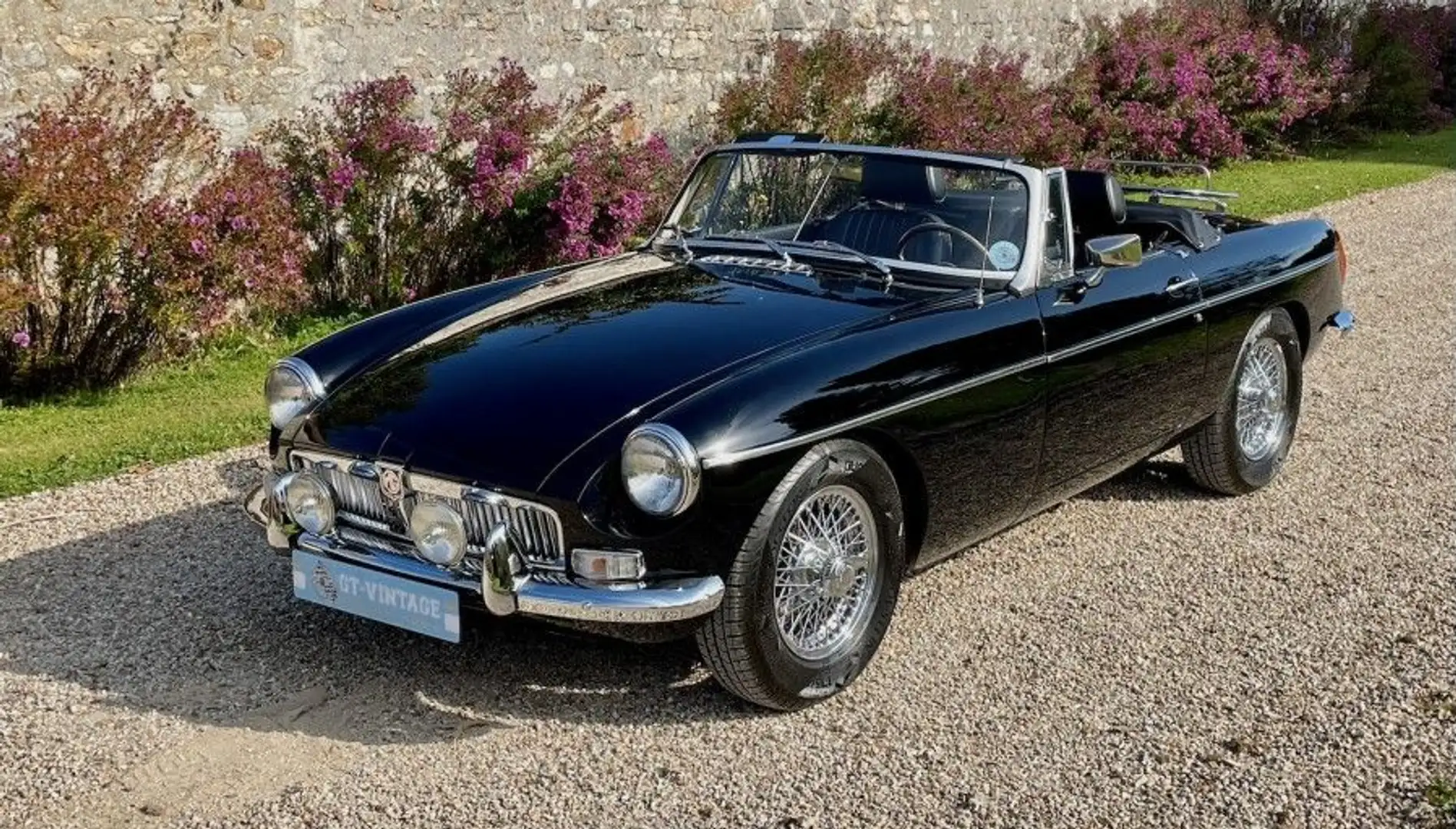 MG MGB roadster 1977 Schwarz - 1