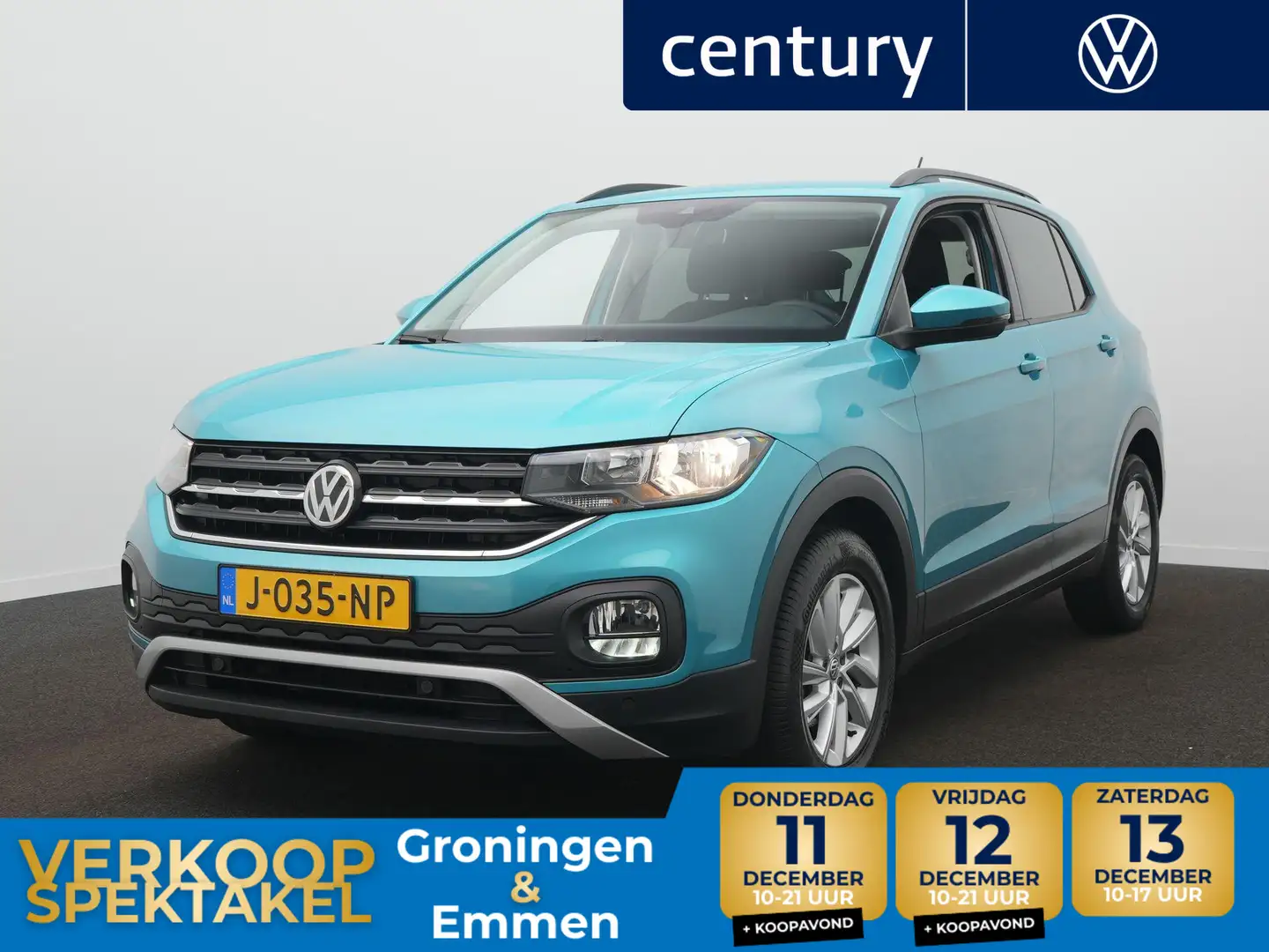 Volkswagen T-Cross 1.0 TSI Life Business Navigatie - PDC - Stoelverwa Groen - 1