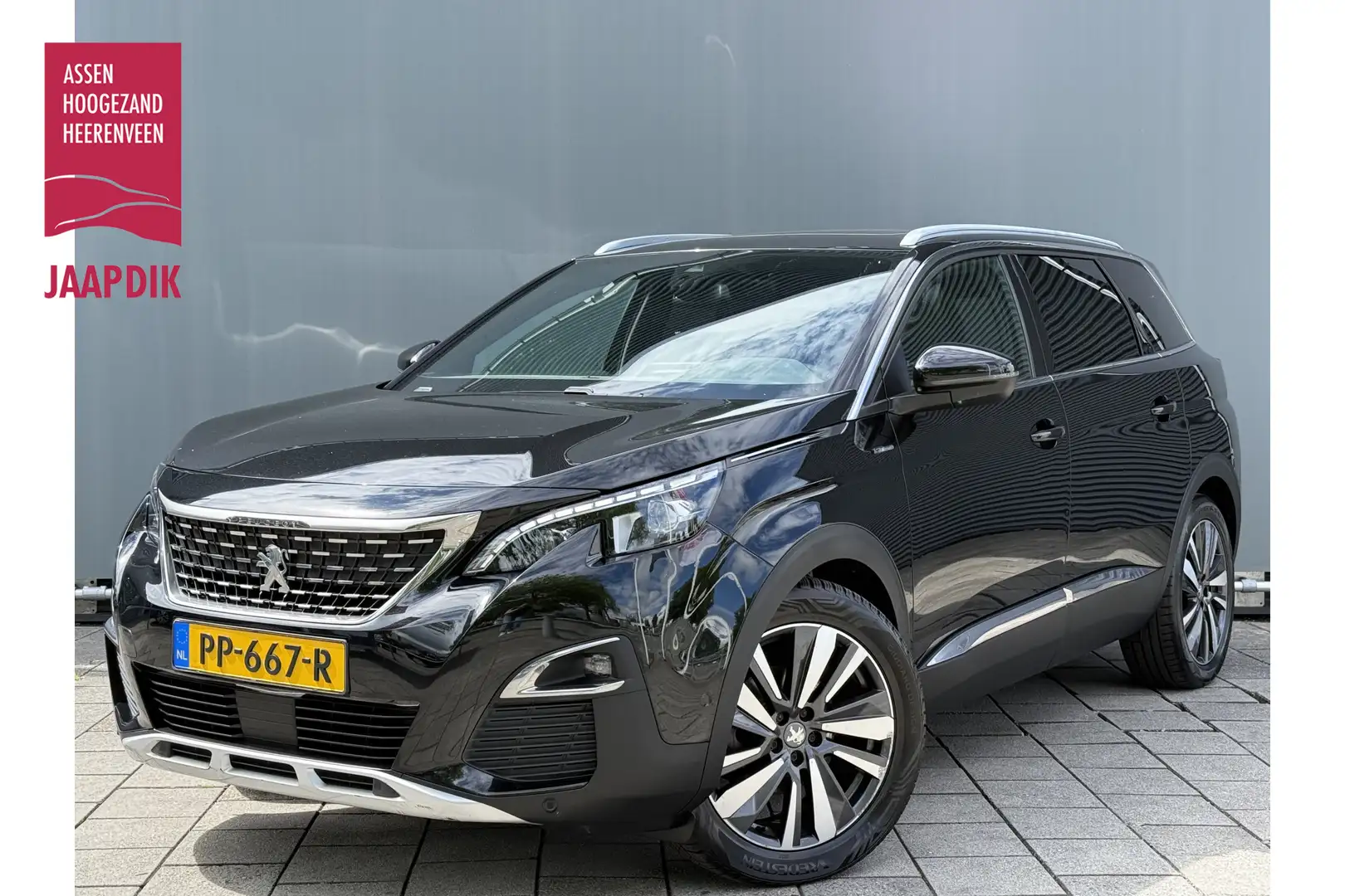 Peugeot 5008 BWJ 2017 | 1.2PT 131PK GT-Line | NWE APK | PANO DA Zwart - 1