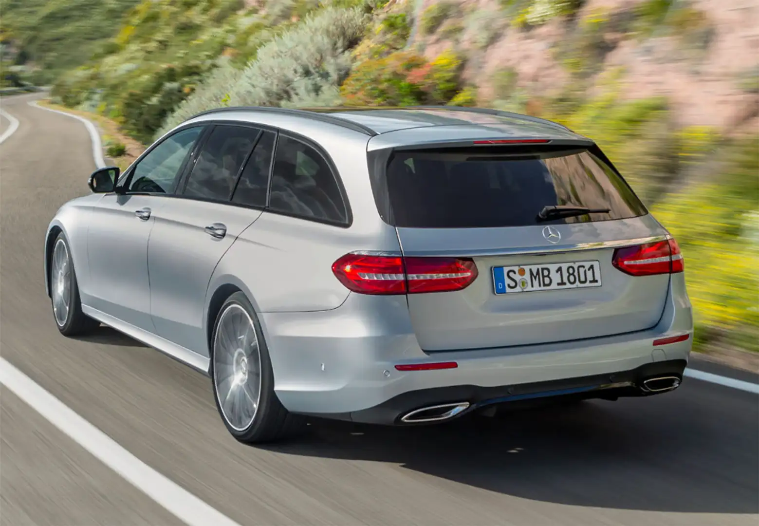 Mercedes-Benz E 220 Estate 220d 4Matic 9G-Tronic Gris - 2