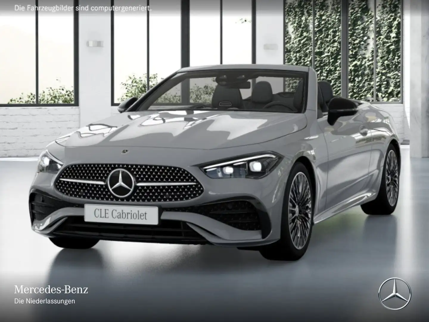 Mercedes-Benz CLE 200 4M AMG+NIGHT+AHK+BURMESTER+KAMERA+KEYLESS Grau - 2