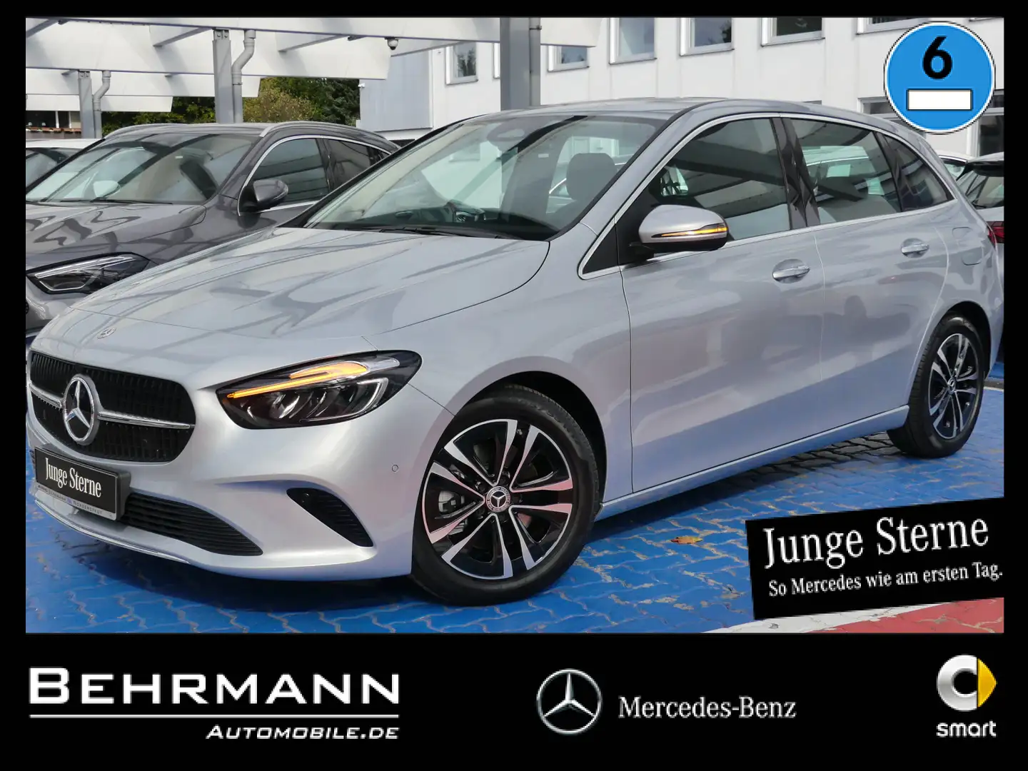 Mercedes-Benz B 220 B 220 4M Progressive R-Kamera+LED-Scheinw+Ambien Silber - 1