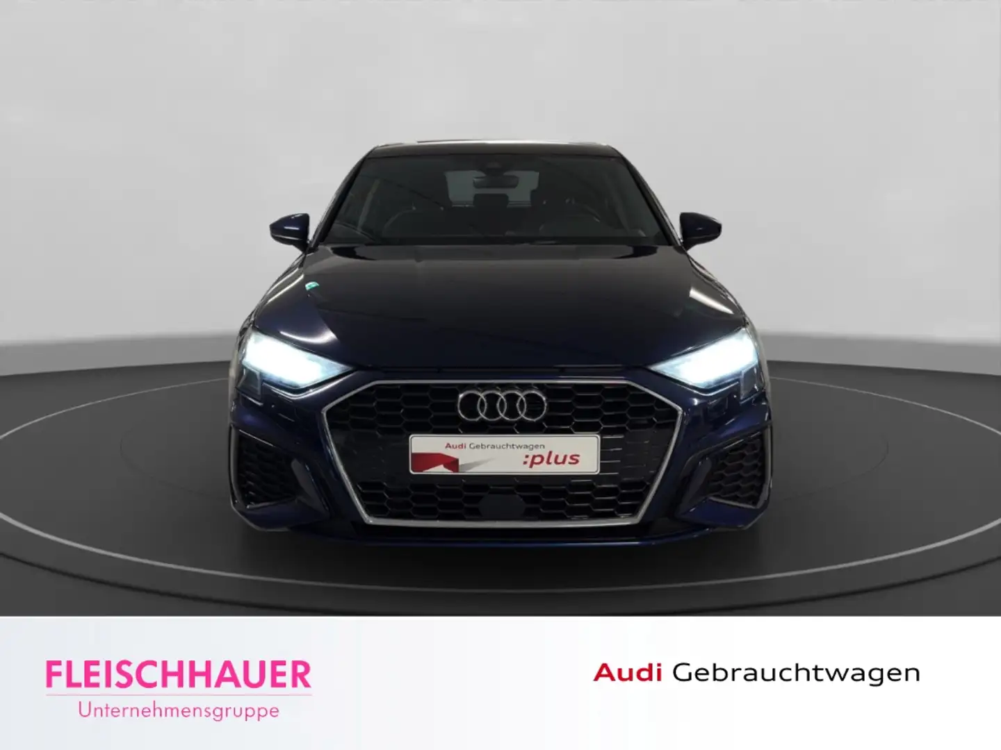 Audi A3 Sportback 40 TFSI e S line LED+B&O+Kamera+App-conn Blau - 2