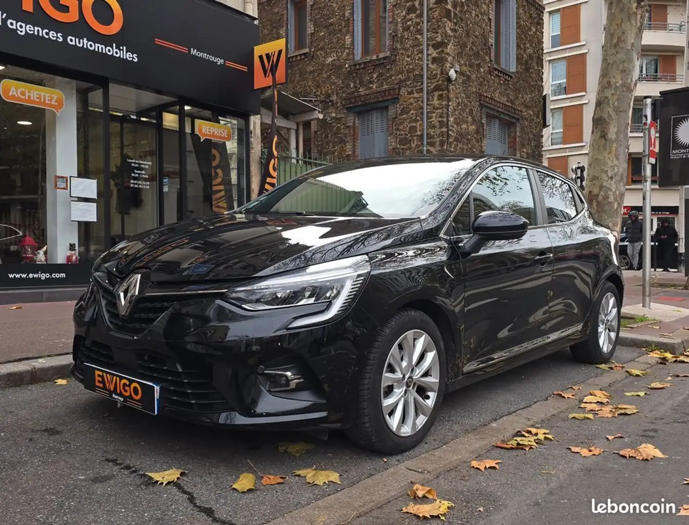 Renault Clio 1.0 tce 100 intens Noir - 1