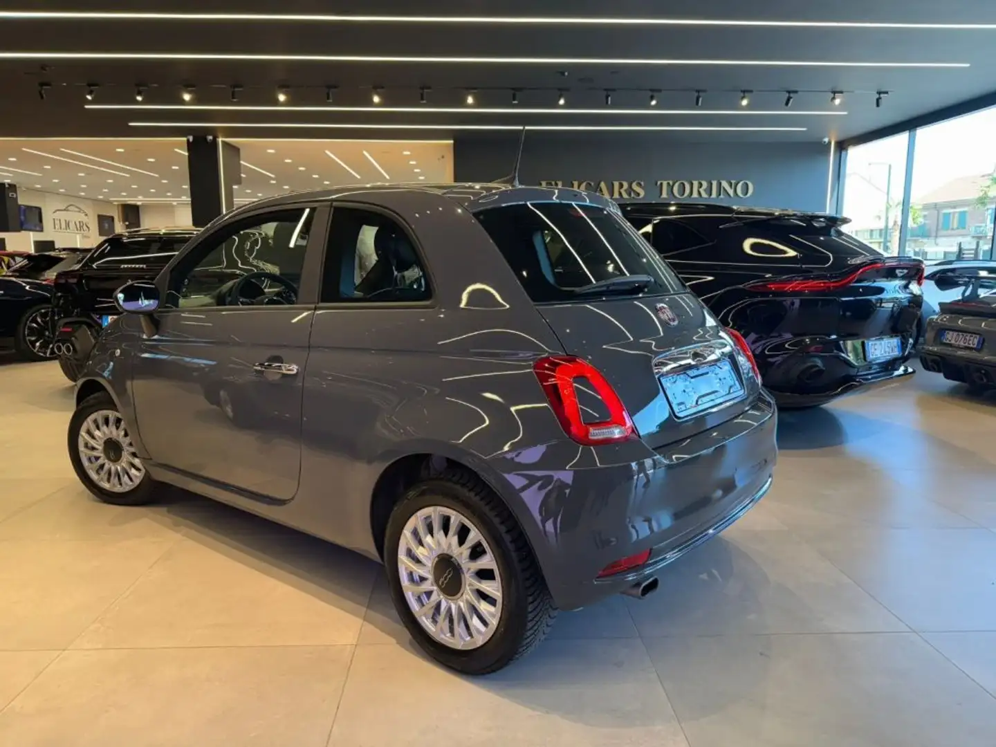 Fiat 500 1.0 Hybrid Lounge Grigio - 2