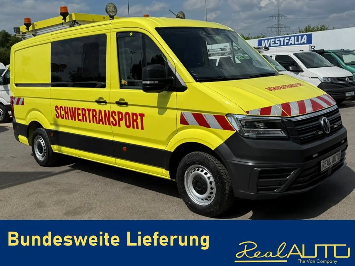Volkswagen Crafter Kasten 35 DSG ACC*LED*Begleitfahrzeug Желтый - 1