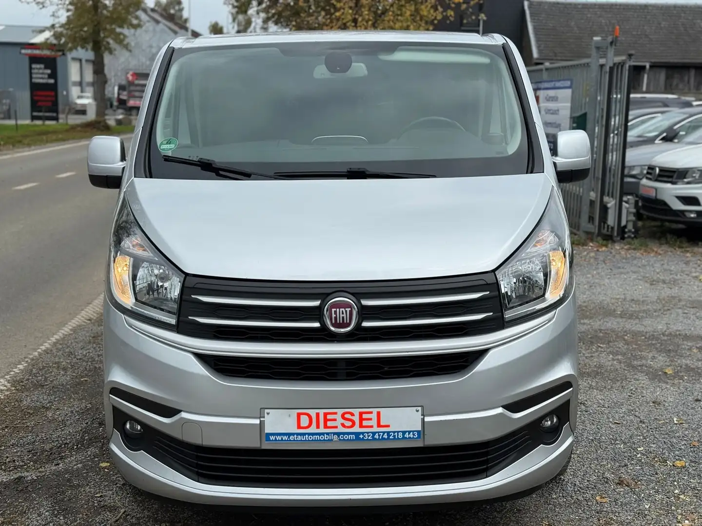 Fiat Talento Talento *LONG*9platz*gps*Carnet* Gris - 1