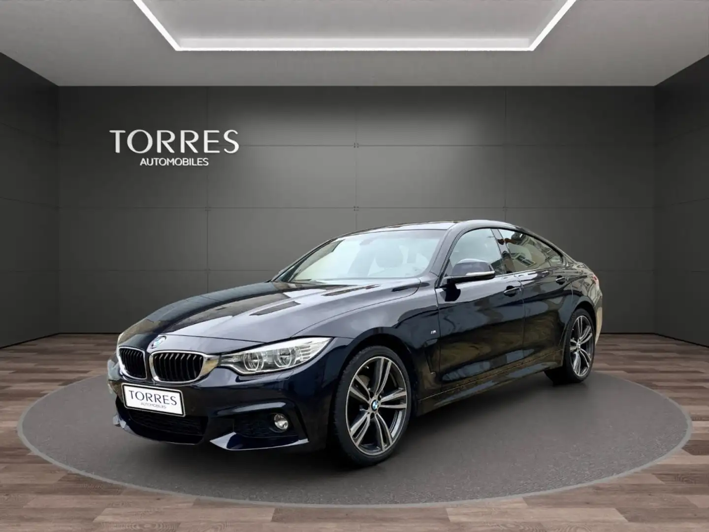 BMW 420 420d Xdrive M-sport 190ch Zwart - 2