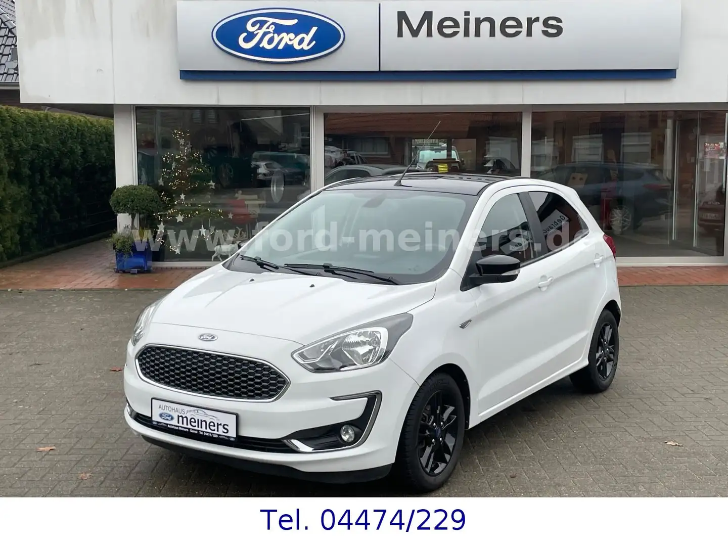 Ford Ka/Ka+ 1.2 Black / White *Cool&Sound2+Winter+GJR++* Weiß - 1