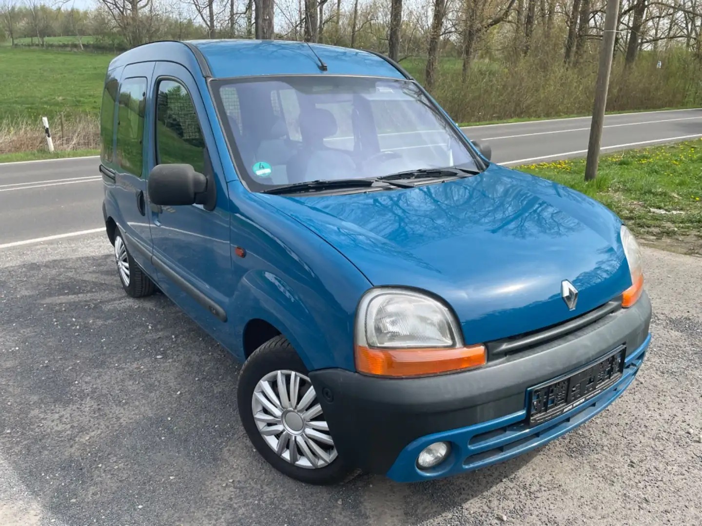 Renault Kangoo 1.4 Authentique Klima 2x Schiebetüren TÜV Синій - 1