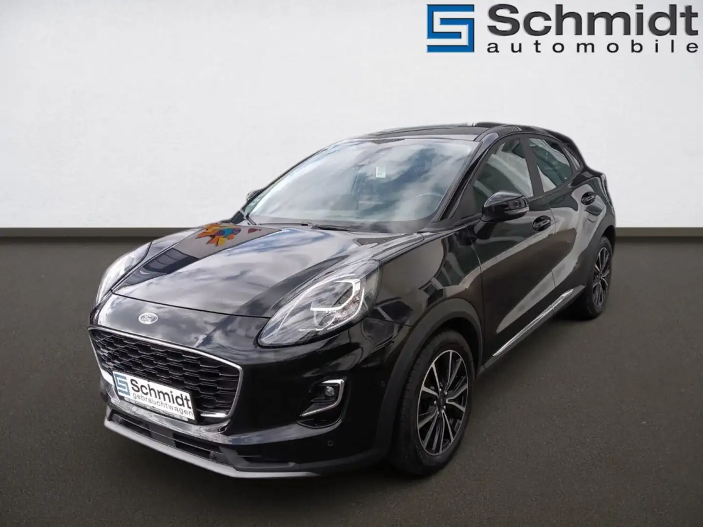 Ford Puma 1,0 EcoBoost Titanium Schwarz - 1