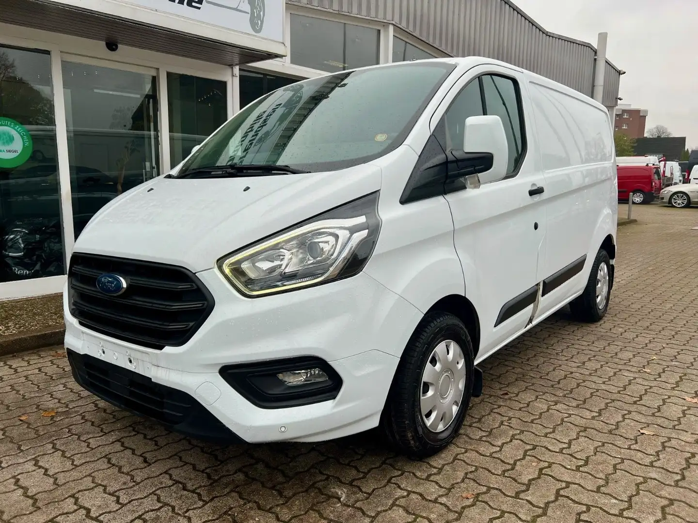 Ford Transit Custom TRANSIT2.0TDCI COSTUM KASTEN/TÜV NEU+SERVICE NEU Weiß - 2