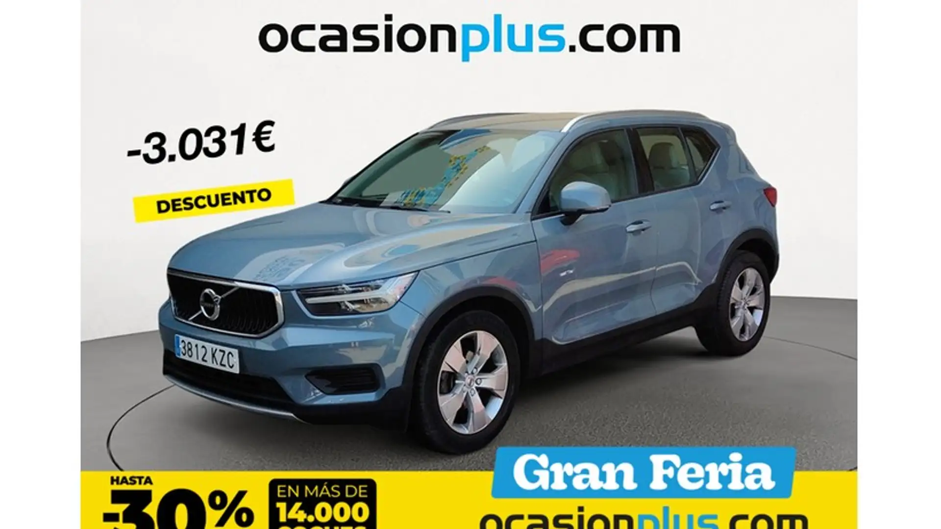 Volvo XC40 D3 Business Plus Aut. Gris - 1