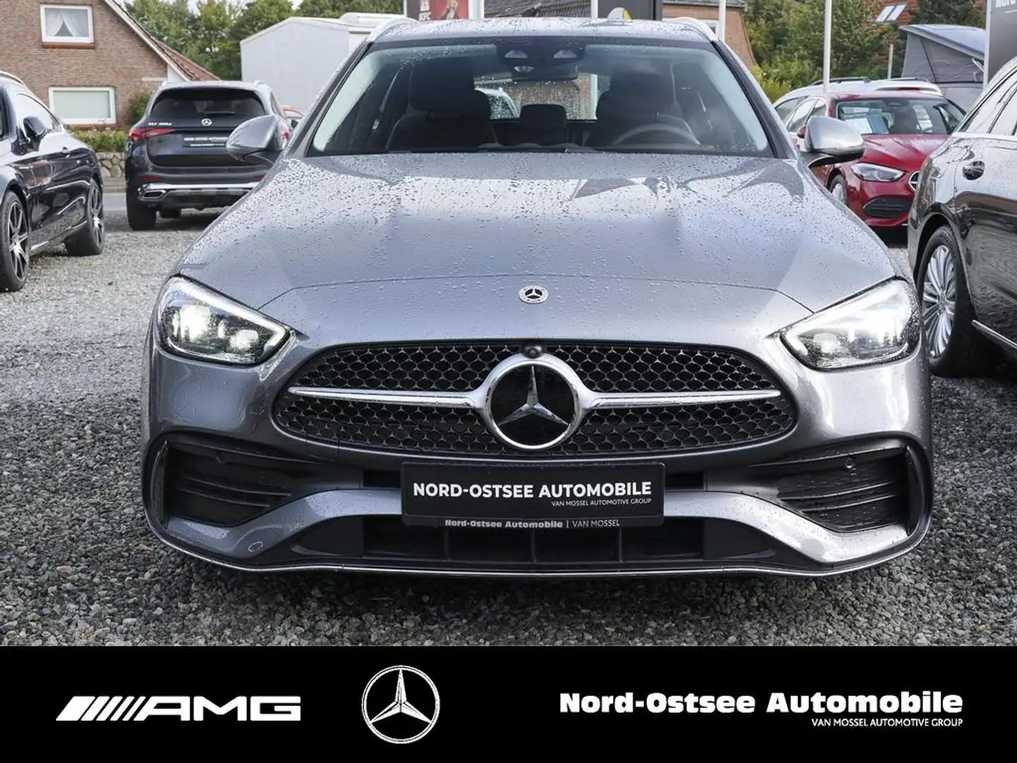 Mercedes-Benz C 200 T AMG Premium Distro 360° Keyless Memory SH Grau - 2