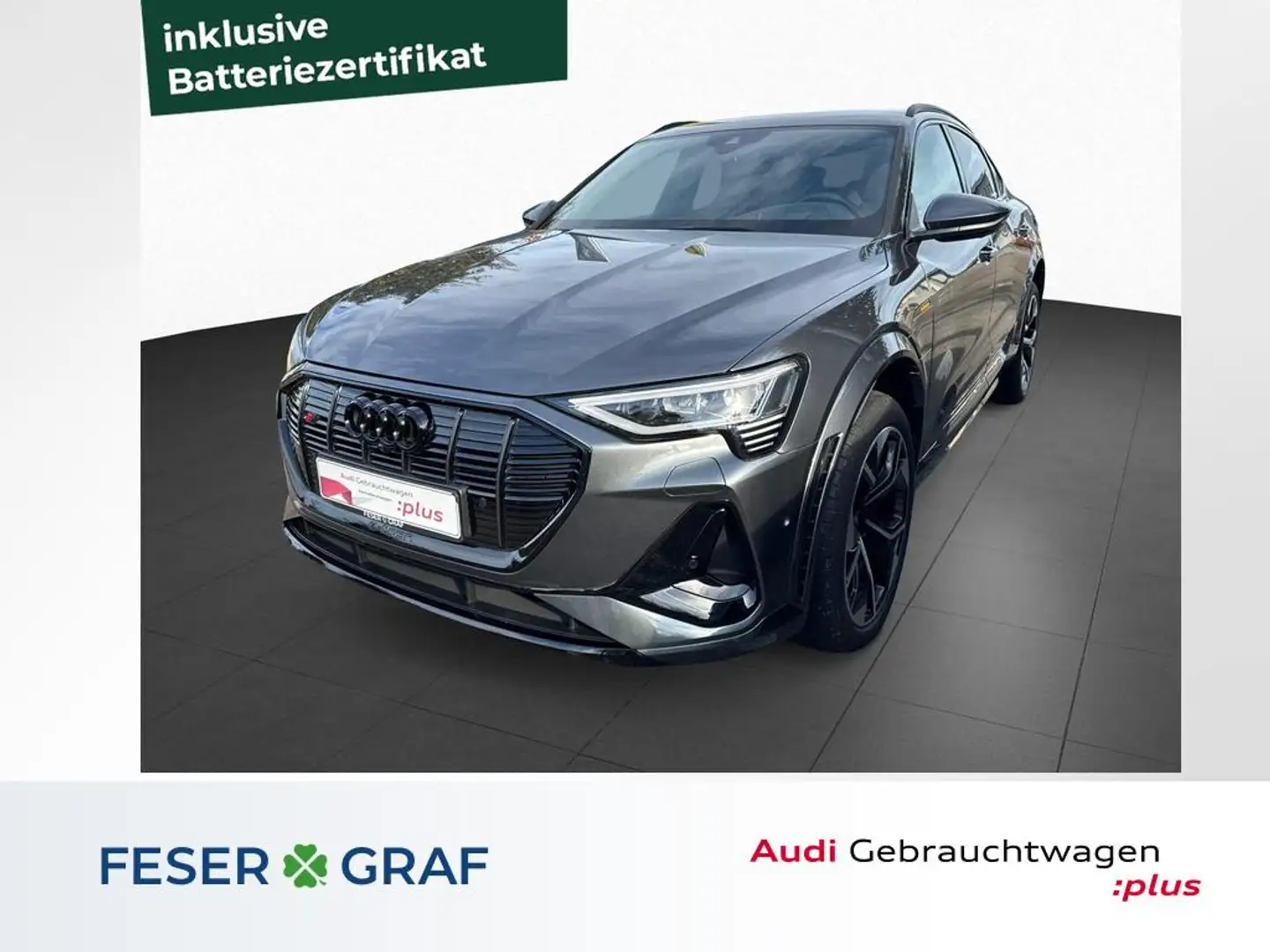 Audi e-tron S Sportback MATRIX PANO B&O ACC 360° KAMERA Серый - 1