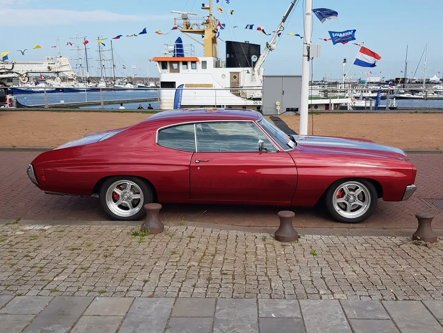 Chevrolet Chevelle Pro touring Rot - 1