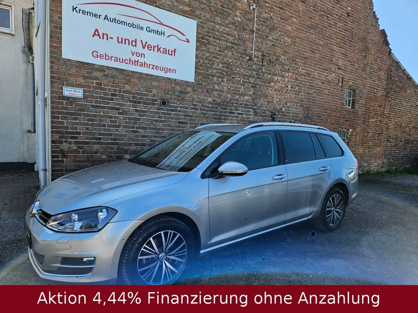 Volkswagen Golf VII Variant 1.4 Allstar BMT | TÜV neu Silber - 1