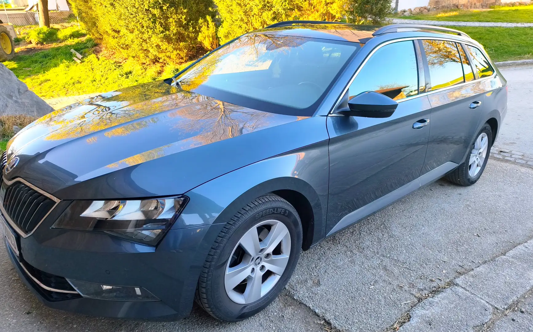 Skoda Superb Grau - 1