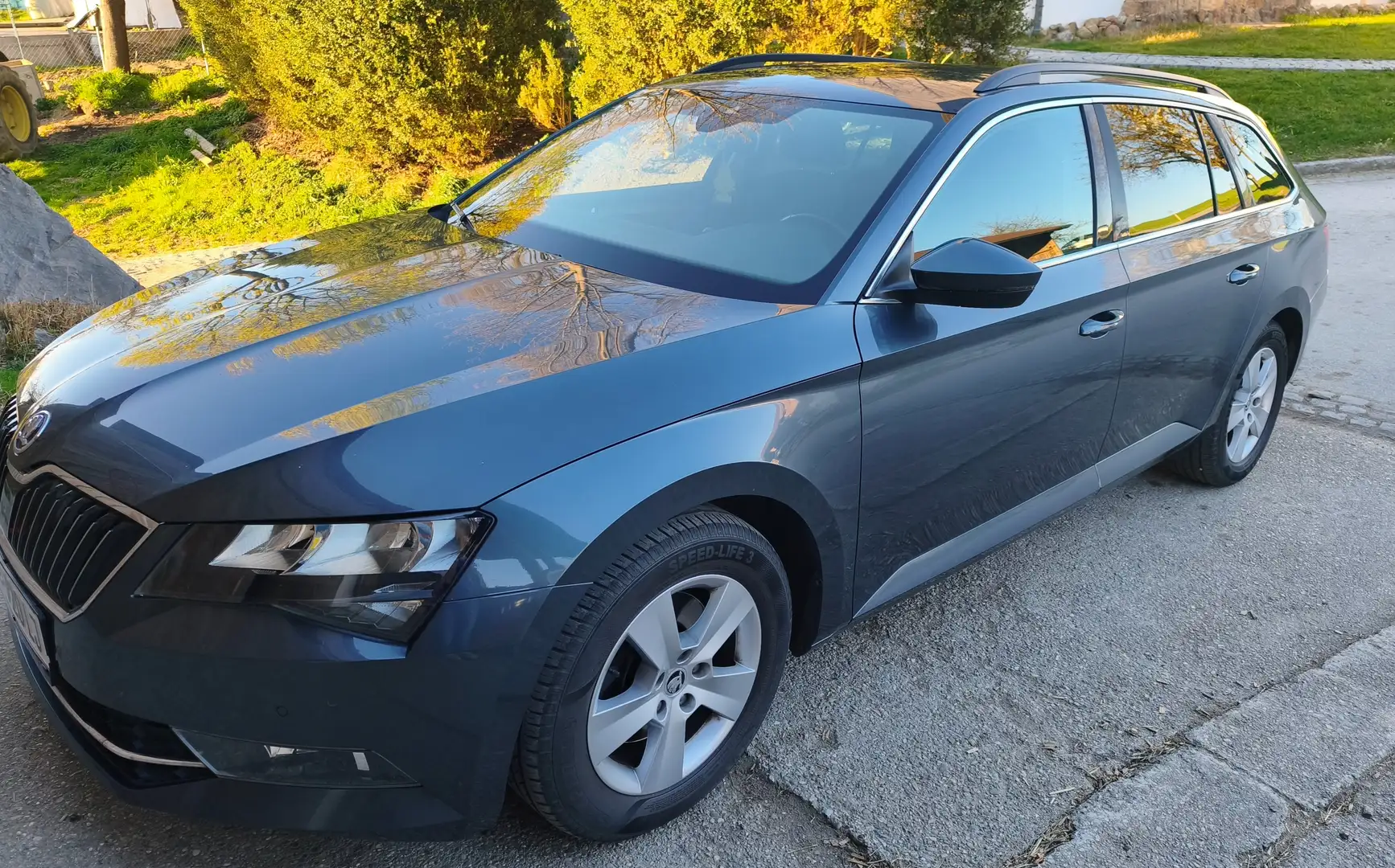 Skoda Superb Grau - 2
