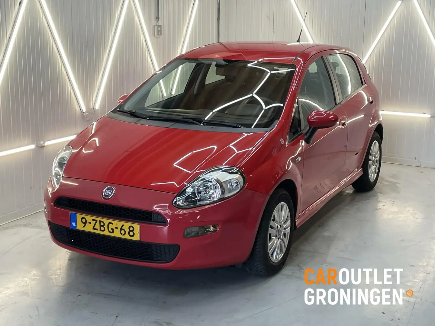 Fiat Punto Evo 0.9 TwinAir Street 5D | AIRCO | NAP | GOED OH Rood - 1