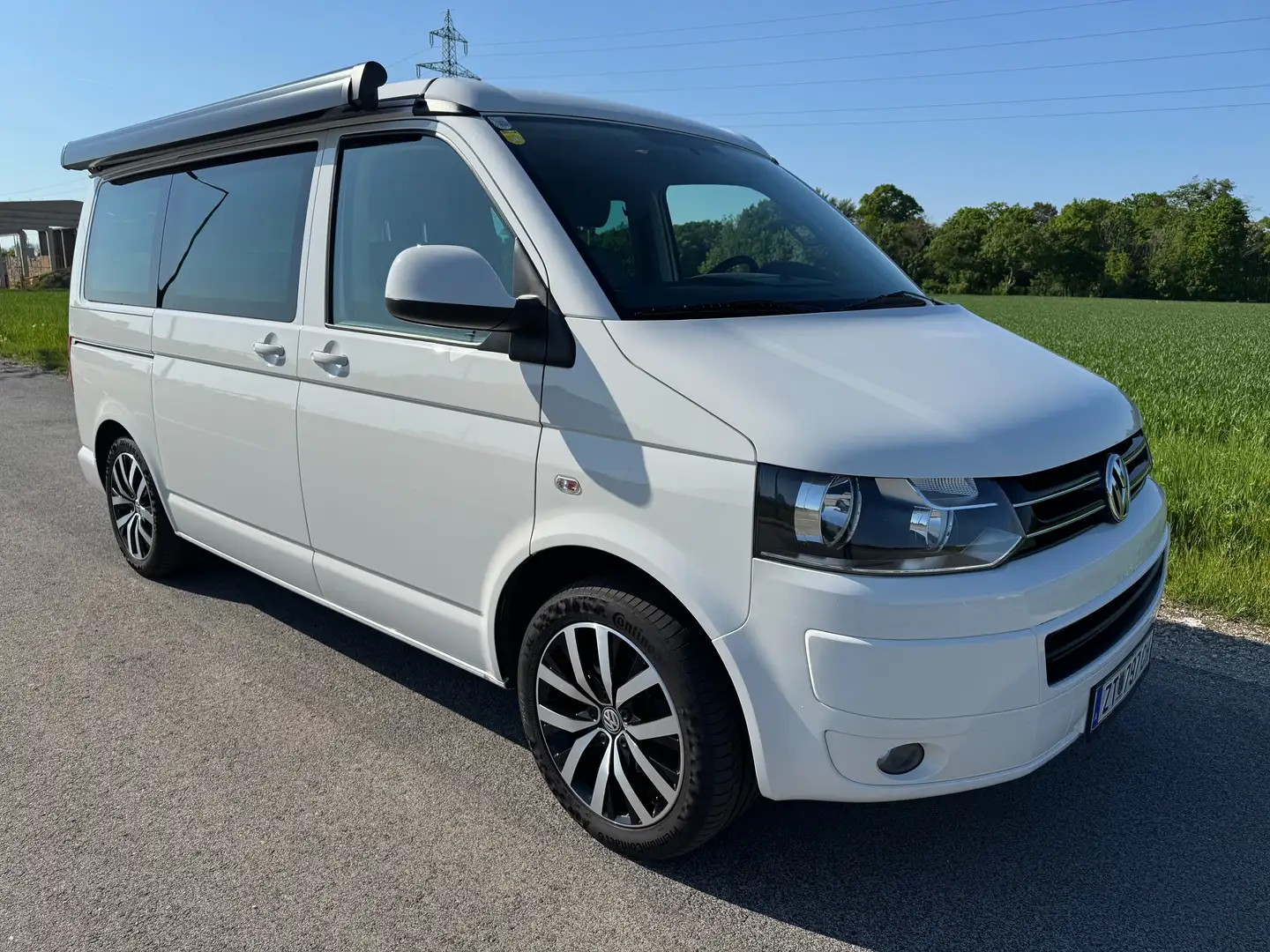 Volkswagen T5 California Comfort Line 2.0 TDI (140PS) 6-Gang, Frontantrieb Weiß - 1