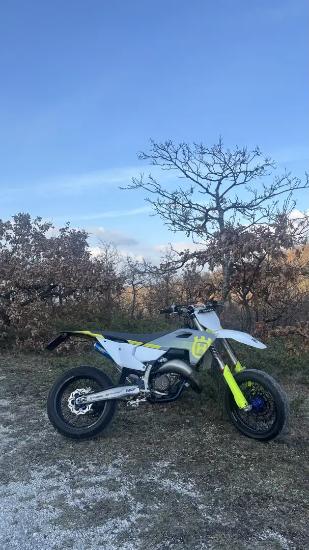 Husqvarna TC 125 Motard Blanco - 1