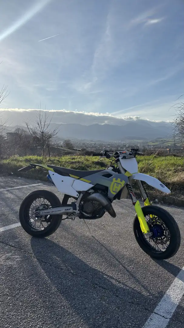 Husqvarna TC 125 Motard Blanco - 2