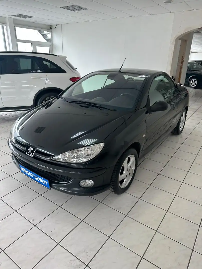 Peugeot 206 cc*1.Hand*Zahnriemen/Tüv/Insp.Neu* Schwarz - 1