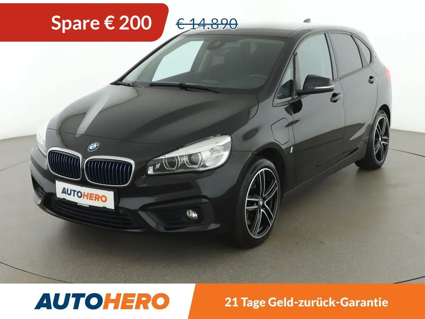 BMW 225 225xe Active Tourer Advantage Aut. *LED*NAVI*PDC* Black - 1