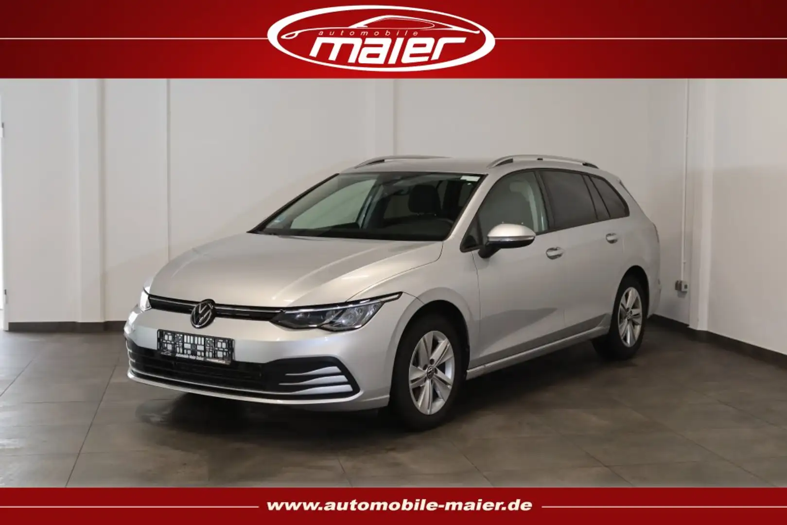 Volkswagen Golf Var. 2.0 TDI DSG Life-NAV-LED-KAM-AHK-ACC- Silber - 2