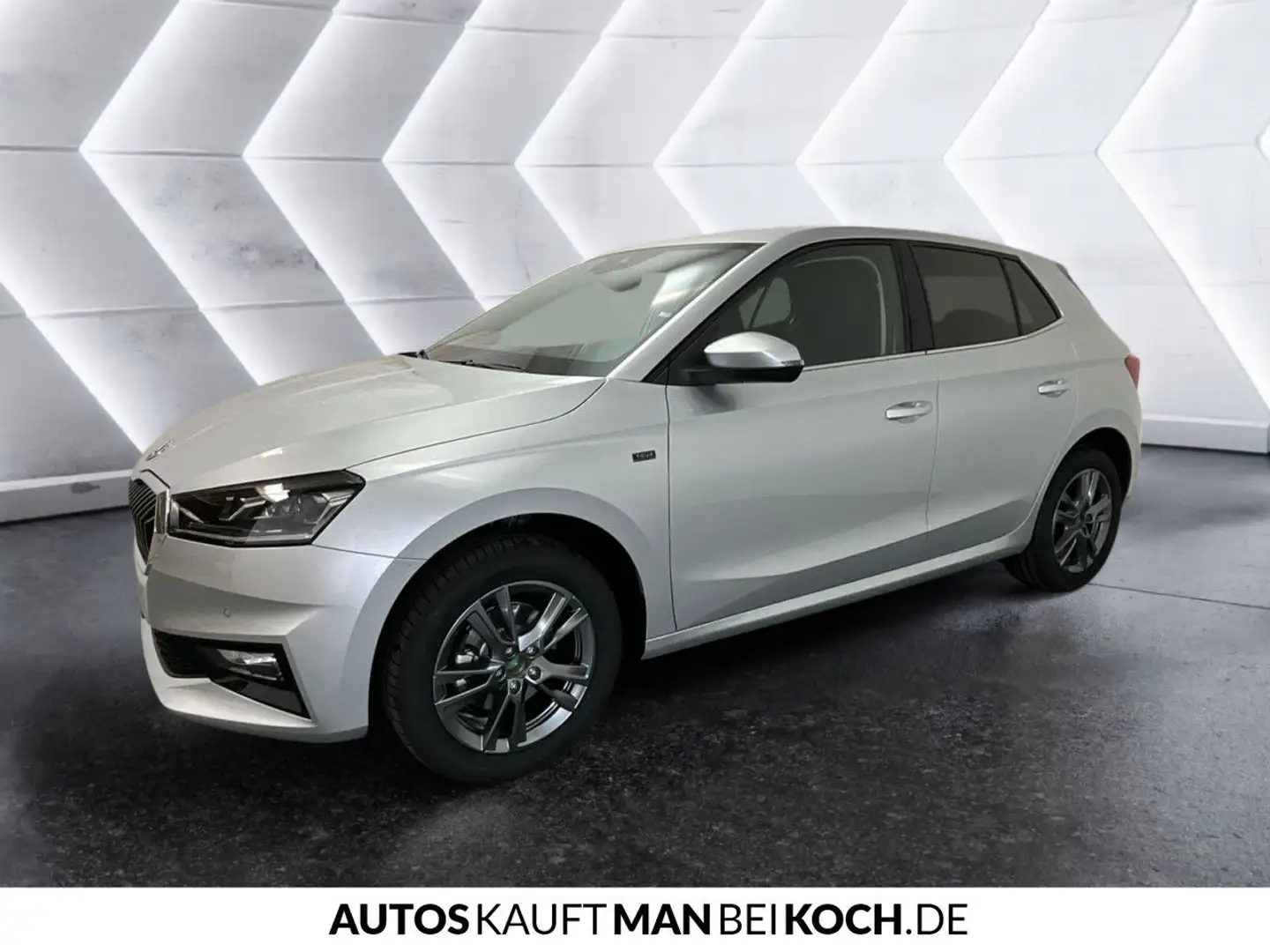 Skoda Fabia 1.0 TSI DSG Tour WINTER PLUSPAKET 50L TANK Silber - 2