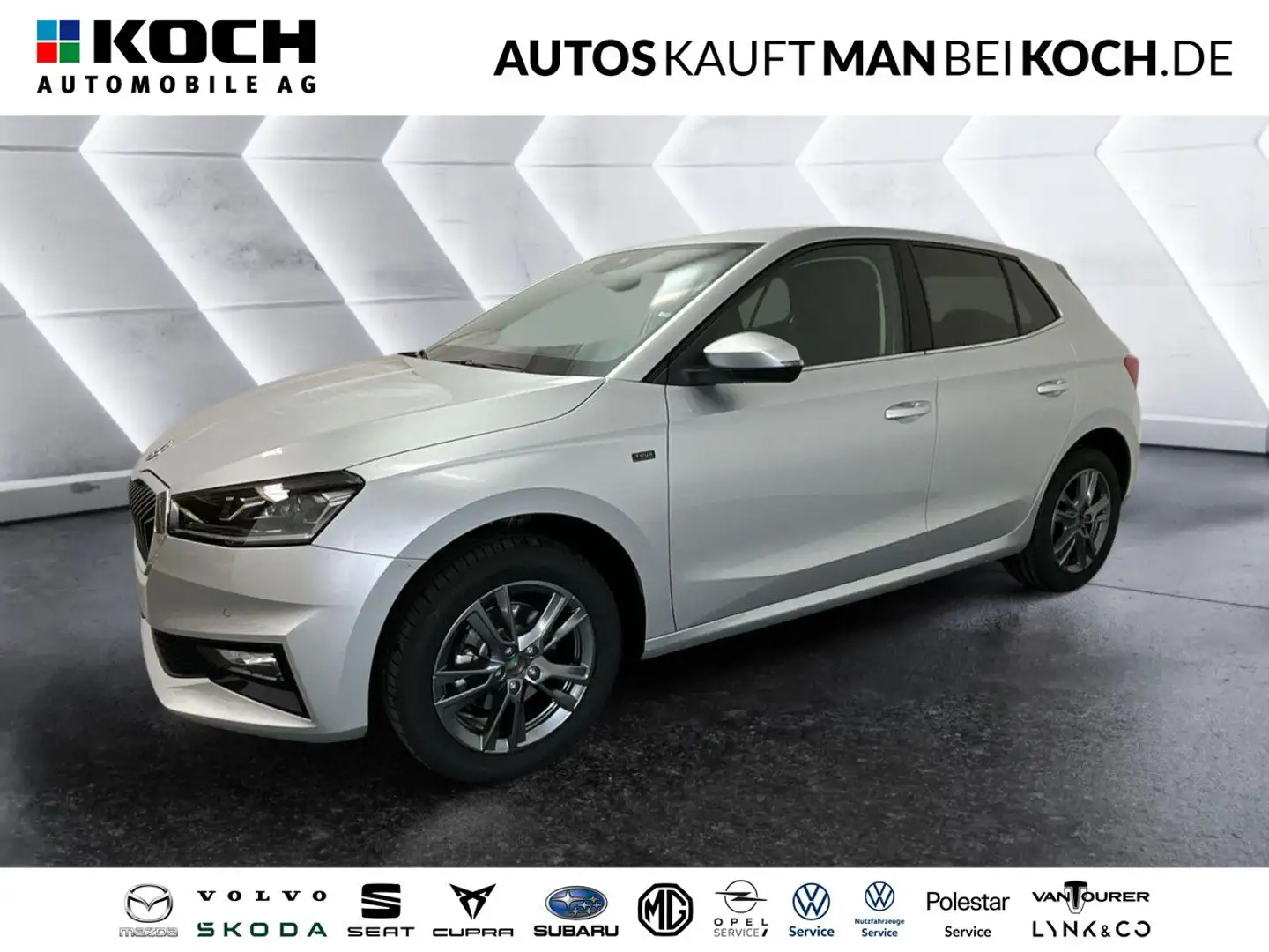 Skoda Fabia 1.0 TSI DSG Tour WINTER PLUSPAKET 50L TANK Silber - 1