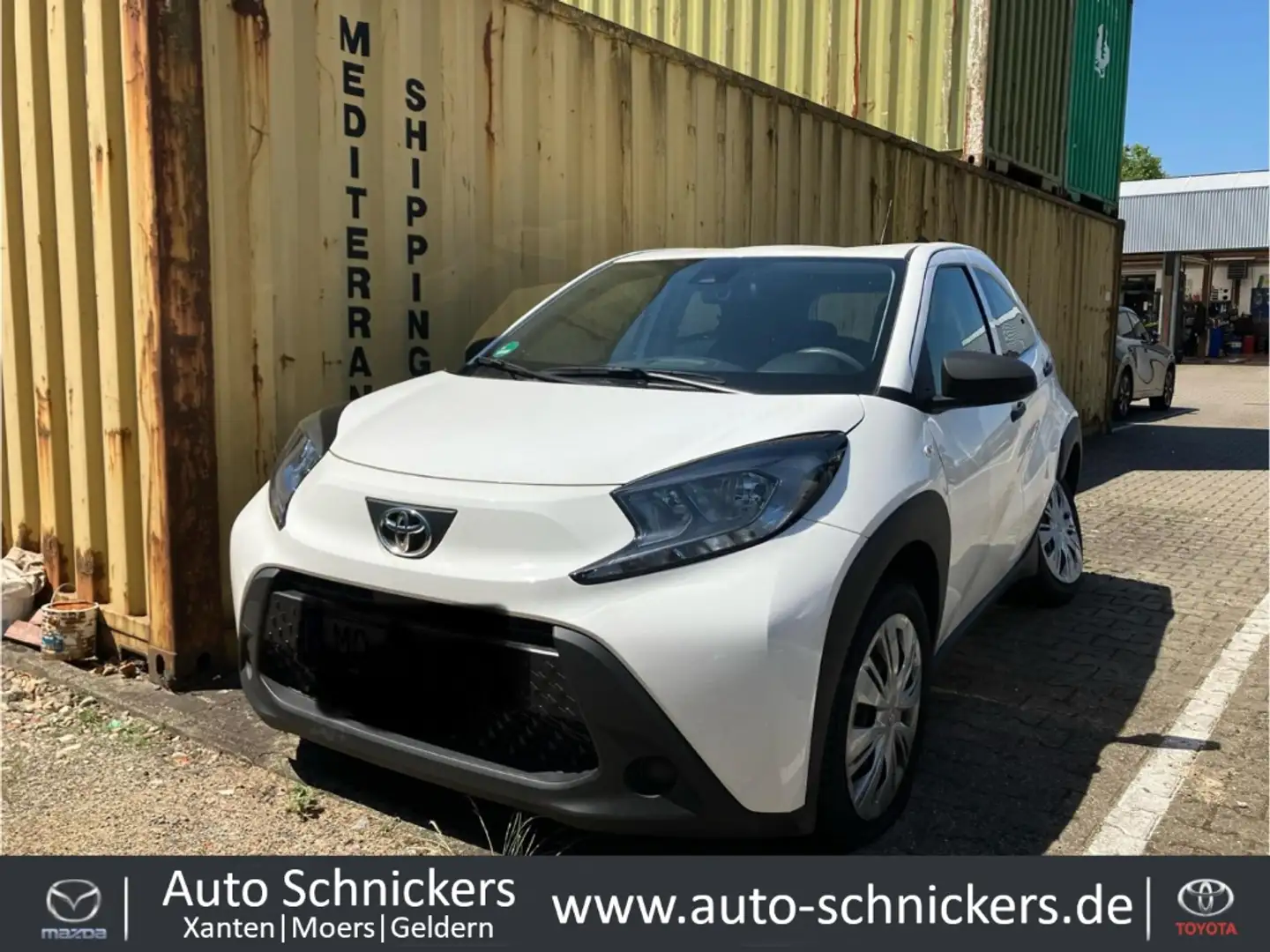 Toyota Aygo X BASIS+KLIMA+CARPLAY+UNFALLSCHADEN White - 1