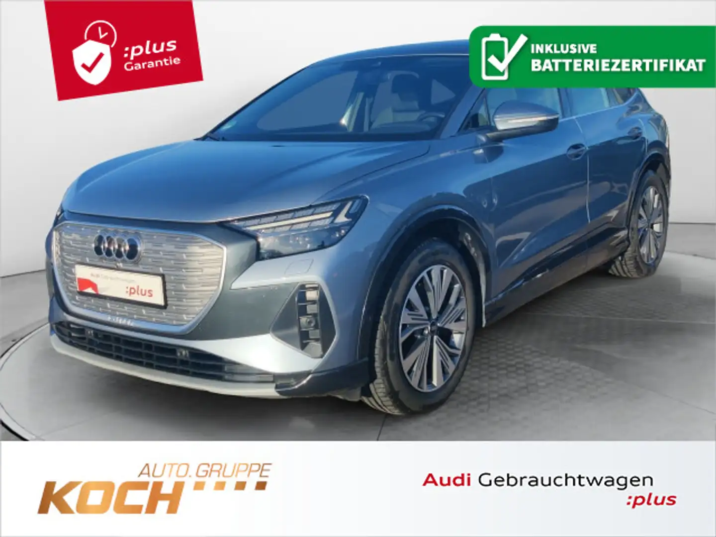 Audi Q4 e-tron 40 S-Line, Matrix, SONOS, AC Blau - 1
