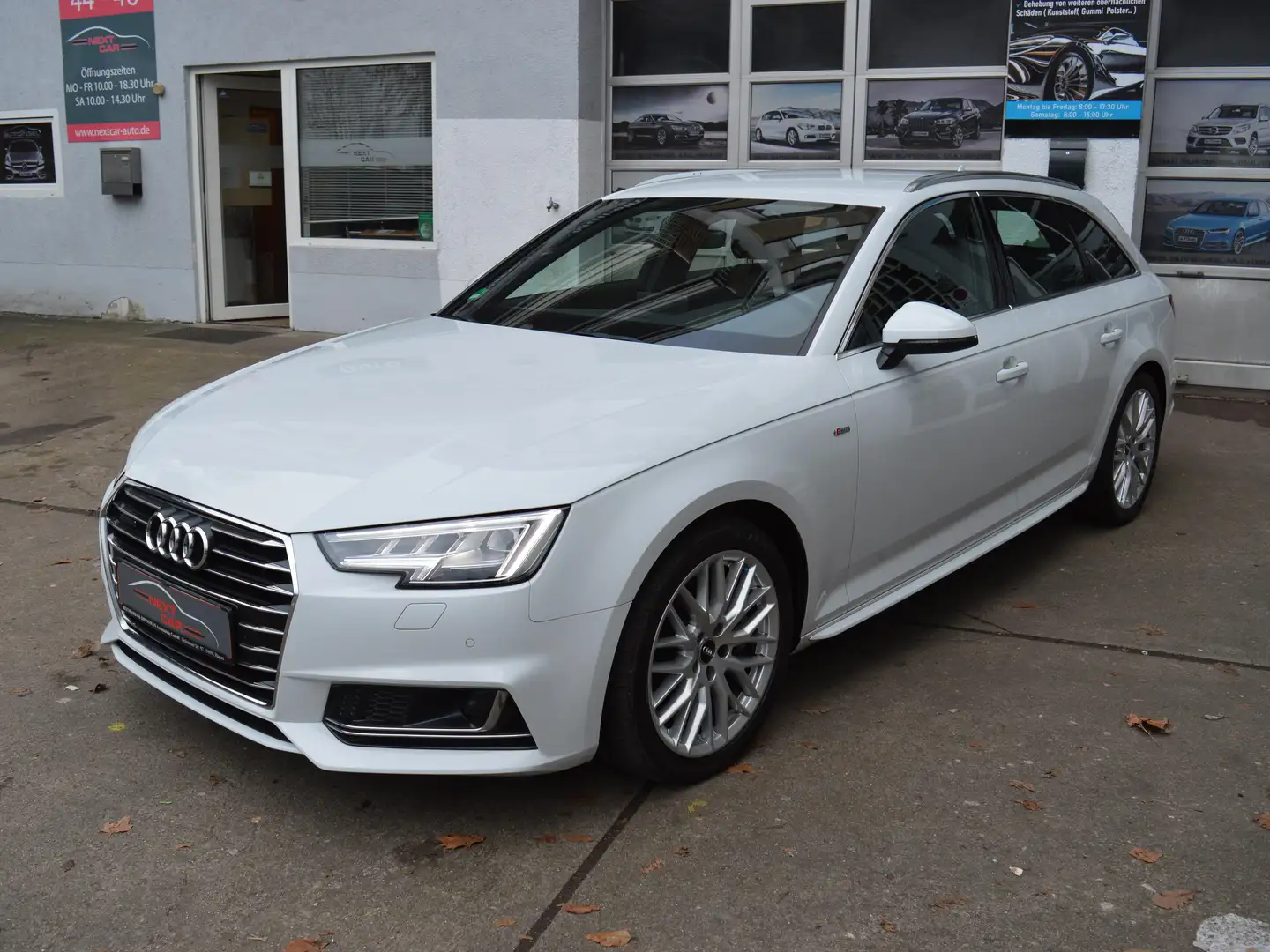 Audi A4 A4 Avant Avant 2.0 TFSI quattro S tronic sport Blanc - 1