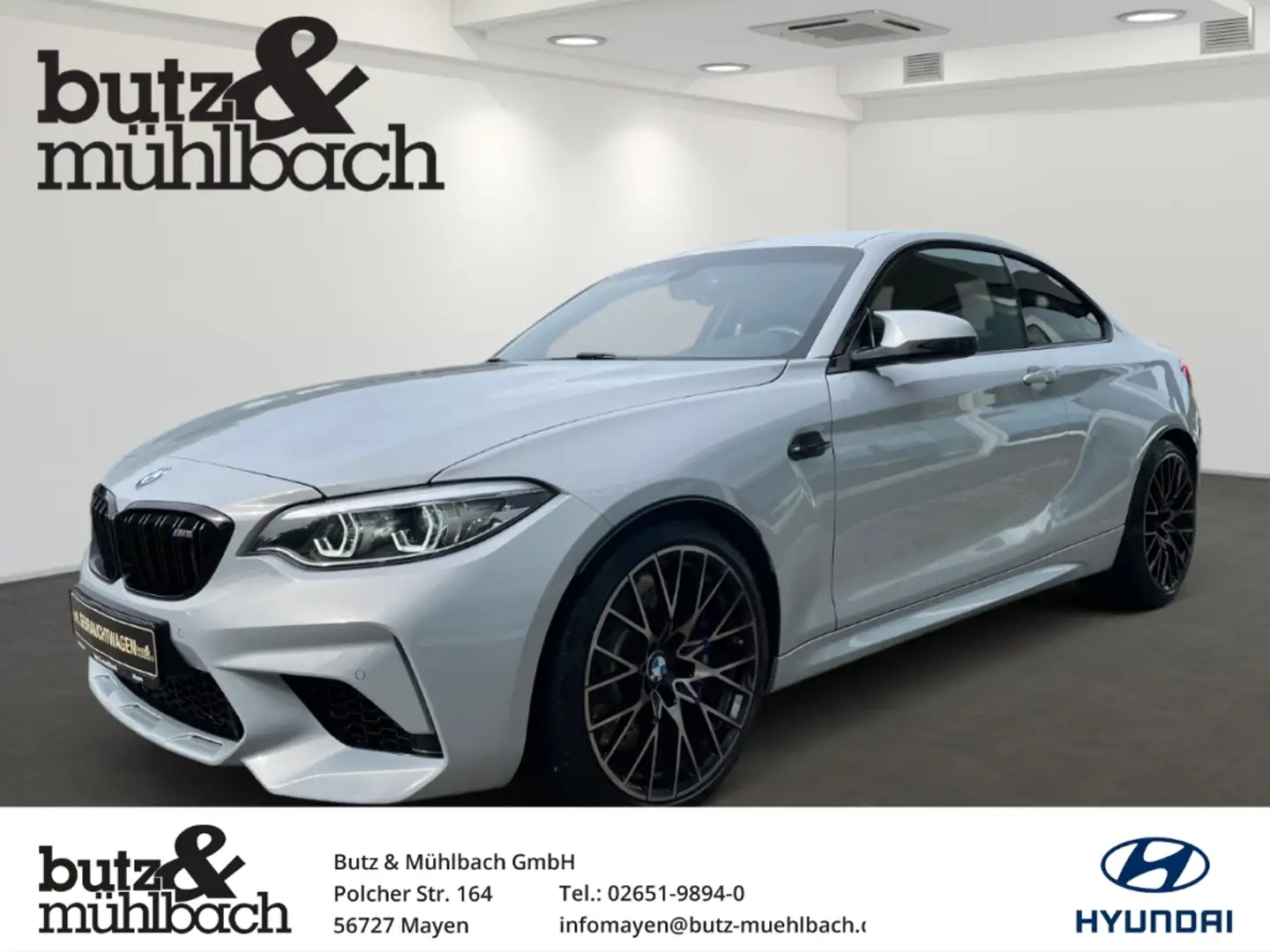 BMW M2 Competition Coupe EU6d-T MAYEN Argent - 1