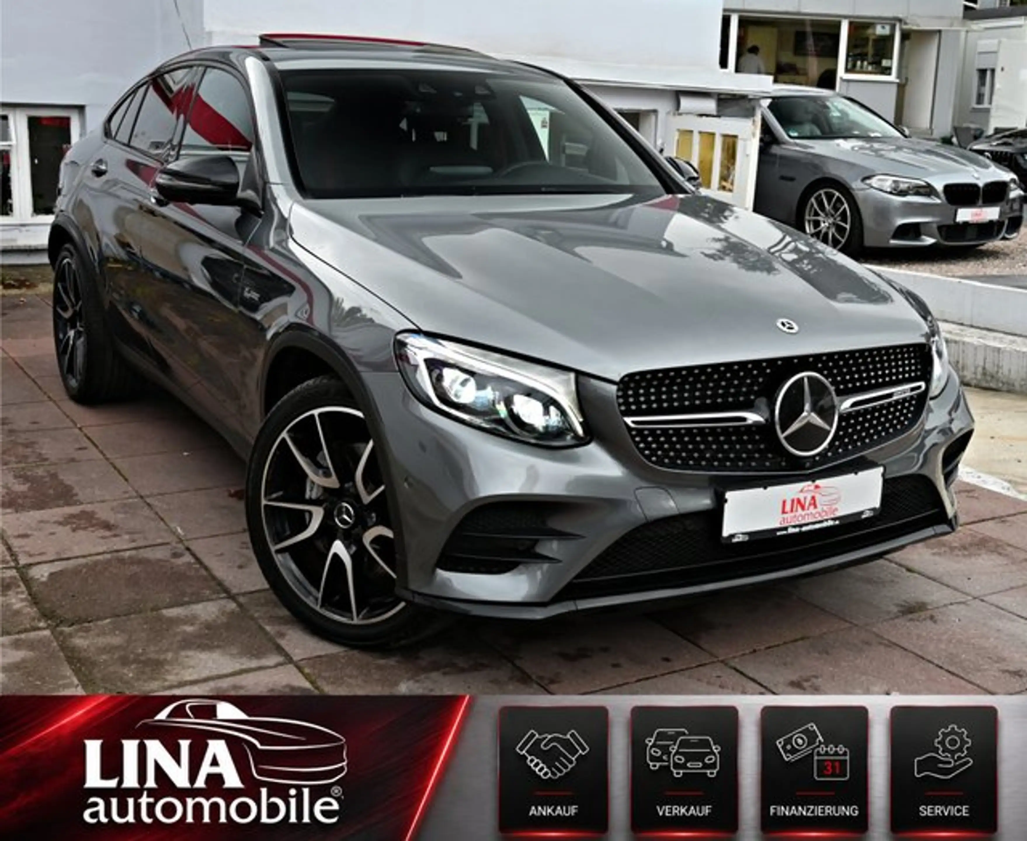 Mercedes-Benz GLC 43 AMG Coupé 4M LUFT*StandHz*360°*ACC*BURM* — photo 2