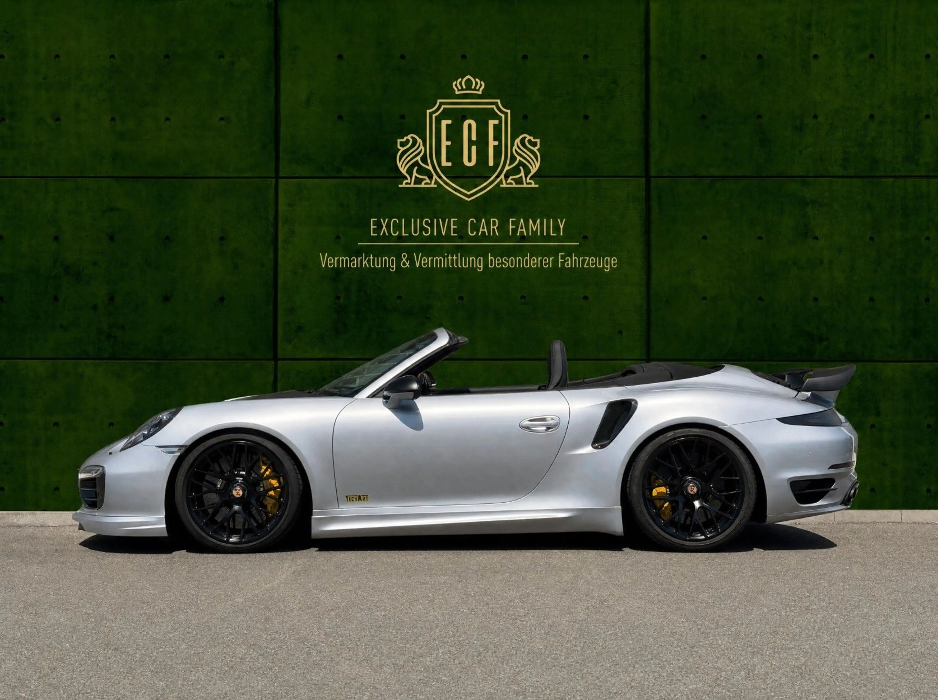 Porsche 991 Turbo S Cabriolet TechArt - U.-Frei - Deut. — photo 2