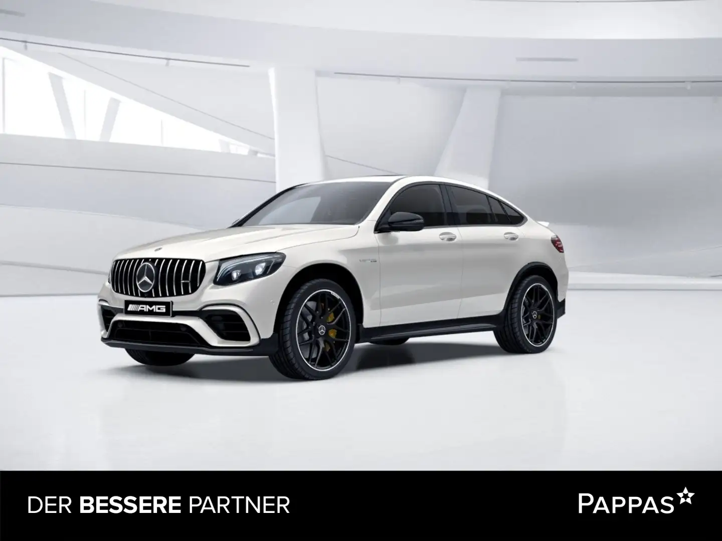 Mercedes-Benz GLC 63 AMG S 4MATIC+ Coupé PTS Perf-AGA Totw Weiß - 1