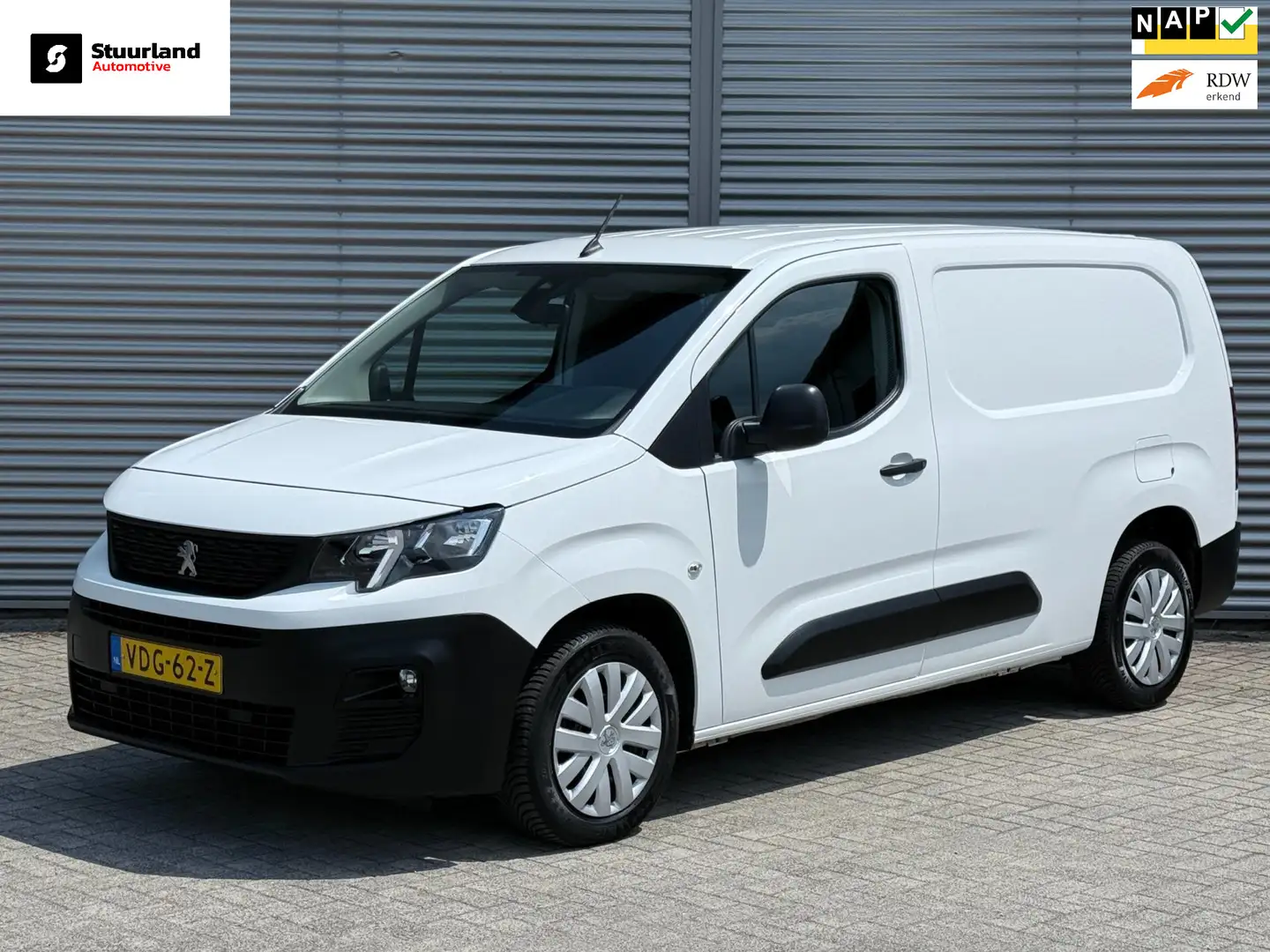 Peugeot Partner 1.5 BlueHDi Long L2 130 Aut/ Airco/ Apple Carplay/ Wit - 1