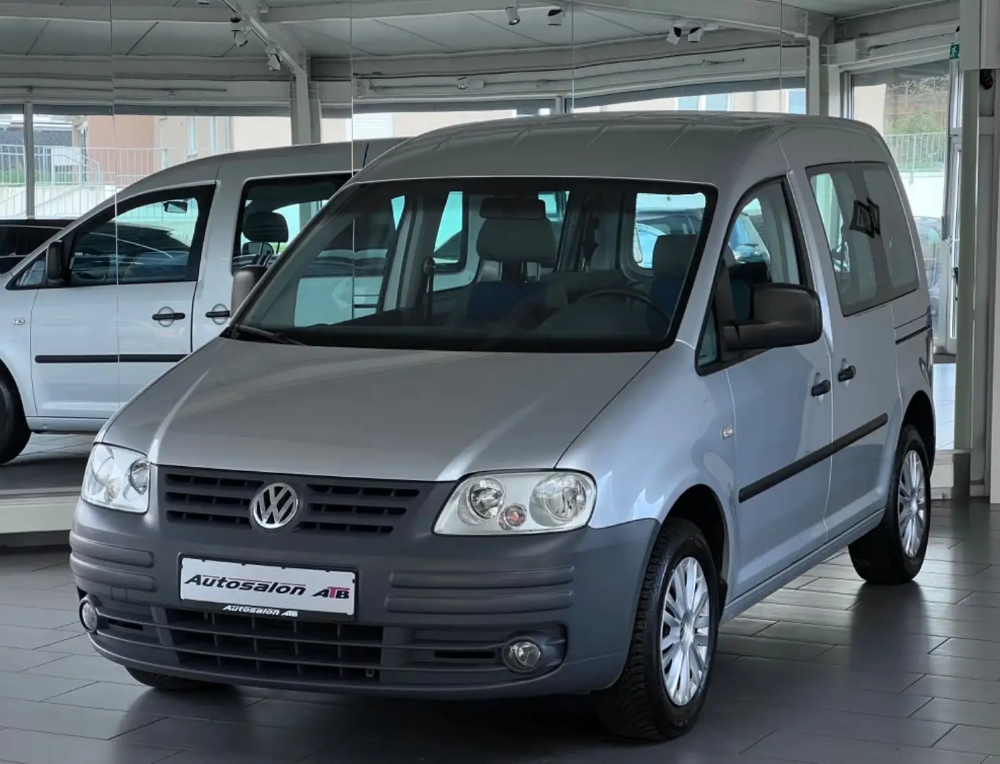 Volkswagen Caddy 1.6 Life | KLIMA | TÜV 09-2025 | Plateado - 2