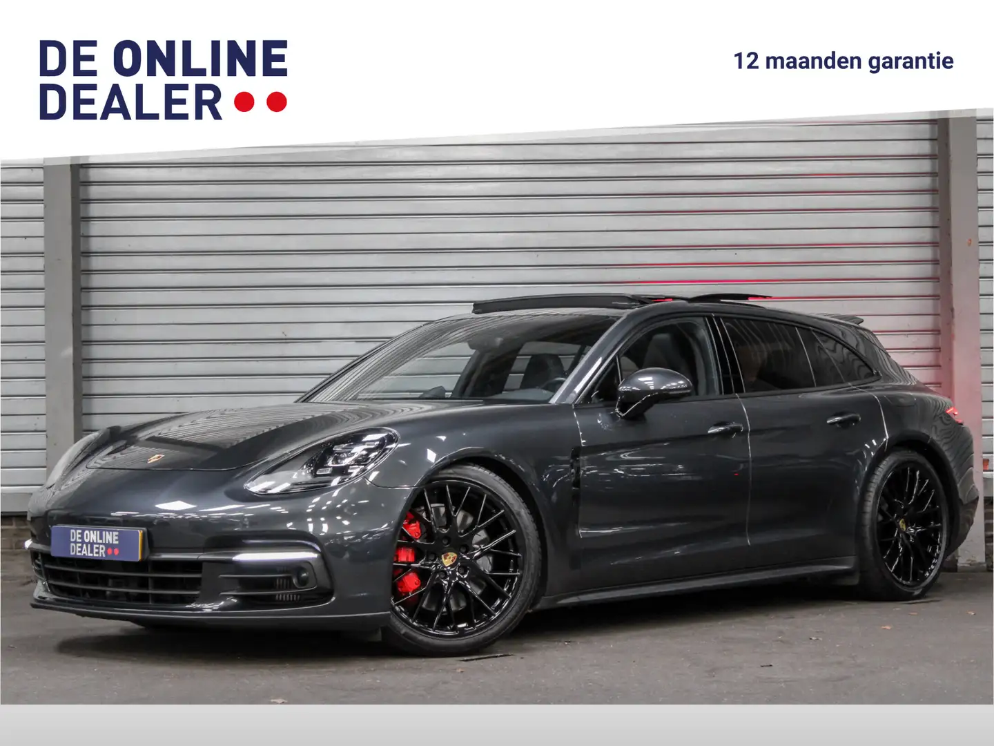 Porsche Panamera Sport Turismo 2.9 462PK E-Hybrid |Pano|Blacked|Luc Grijs - 1